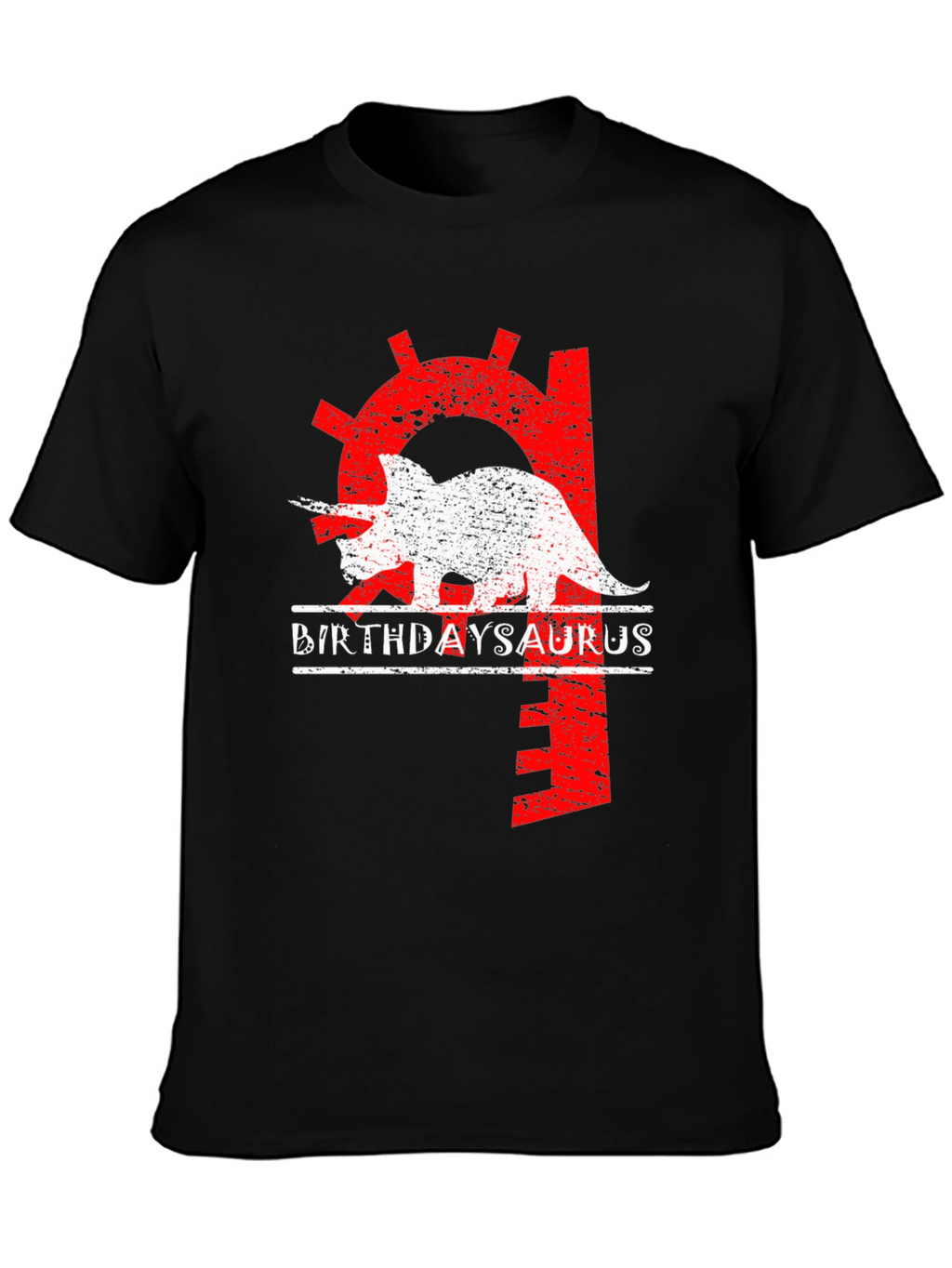 Birthday Triceratops T-Shirt - Dinosaur Birthday Gift