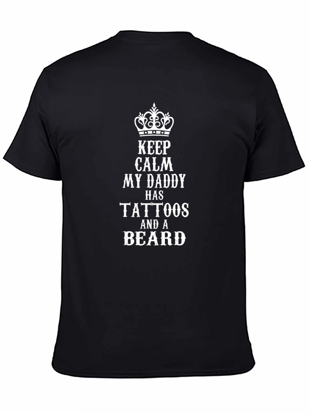 Tattooed Daddy T-Shirt - Keep Calm Novelty Tee