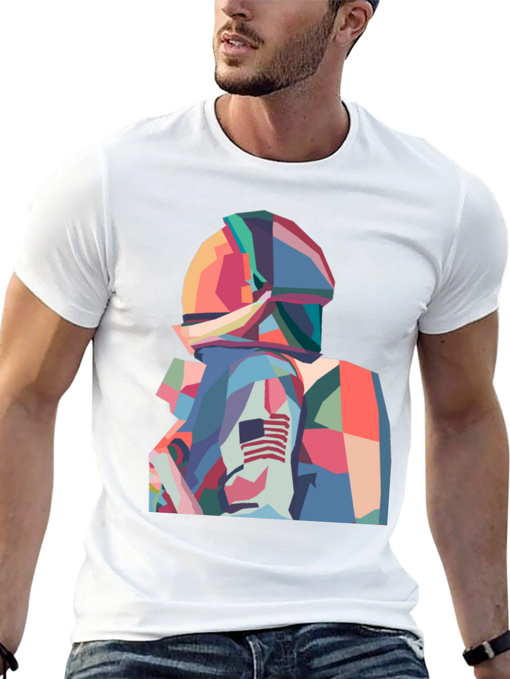 Pop Art Astronaut Graphic Tee