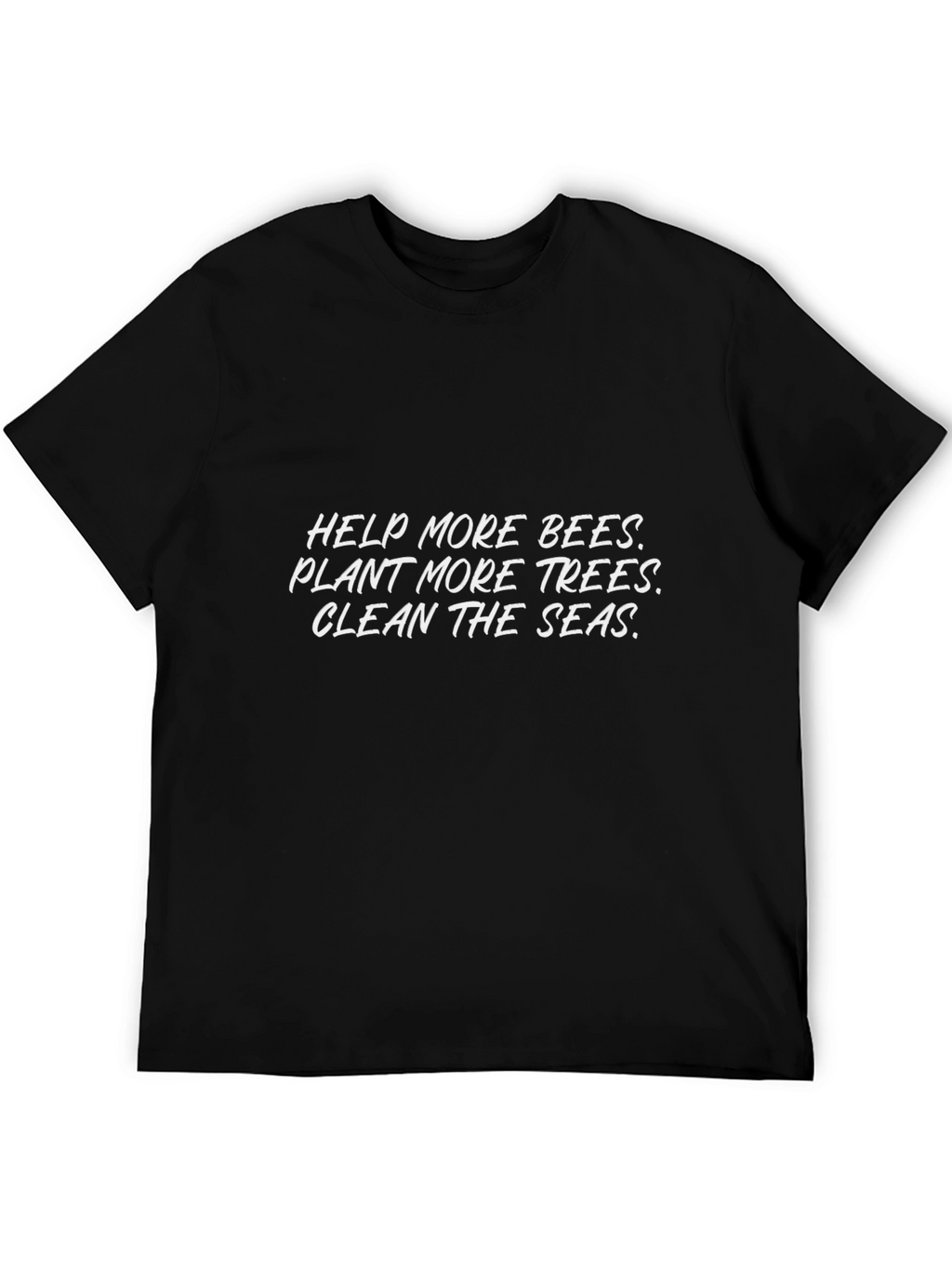 Eco-Friendly Tee: Help Bees Plant Trees Clean Seas