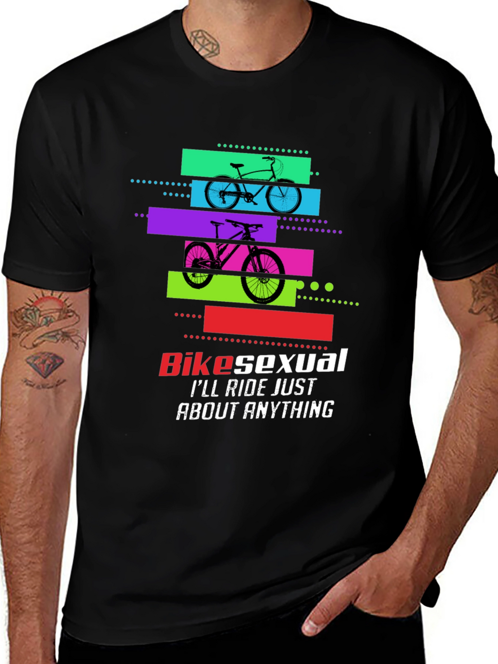 Bikesexual T-Shirt: Ride Anything