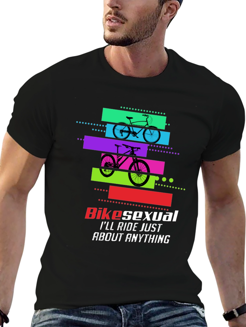 Bikesexual T-Shirt: Ride Anything