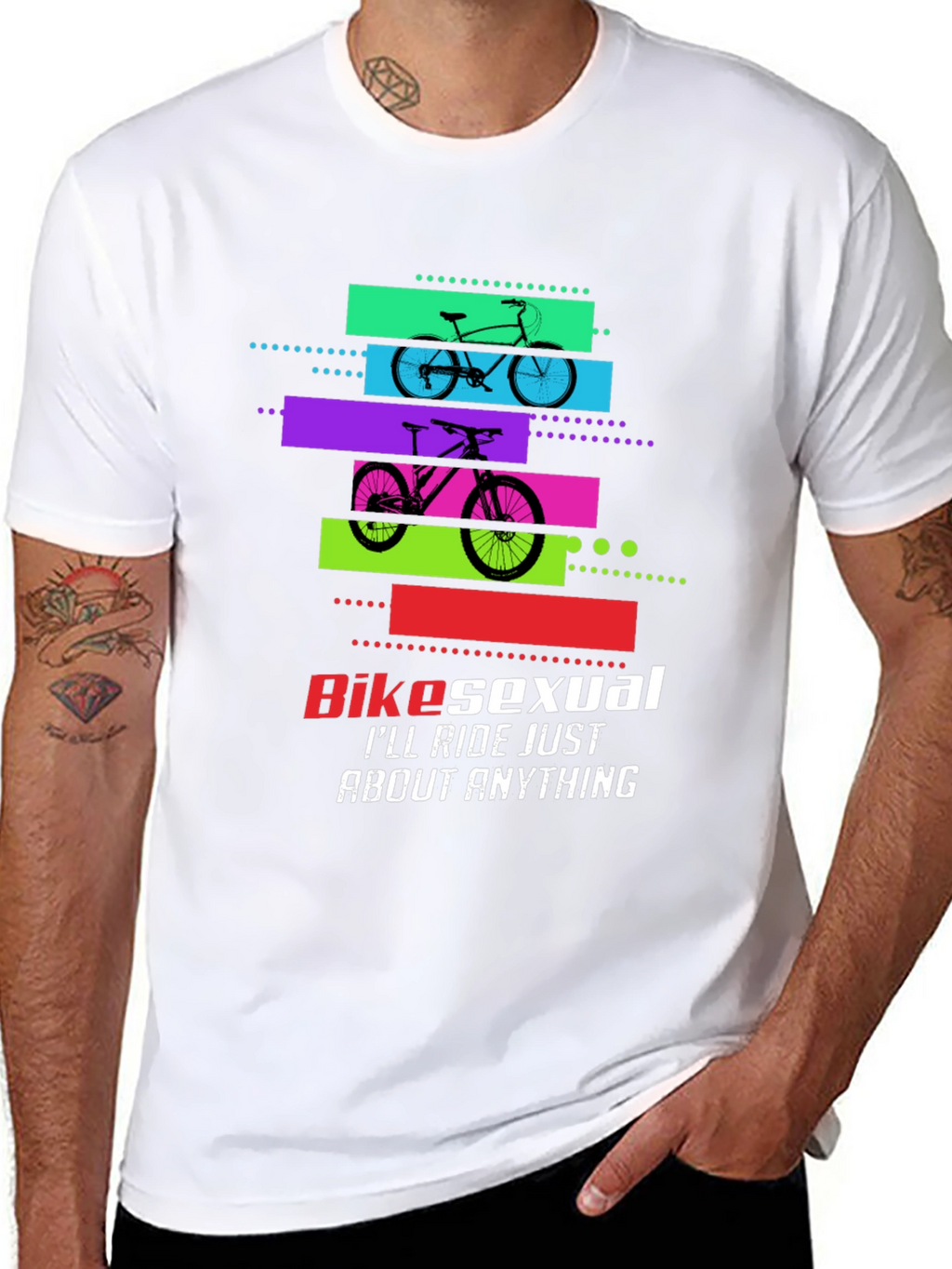 Bikesexual T-Shirt: Ride Anything