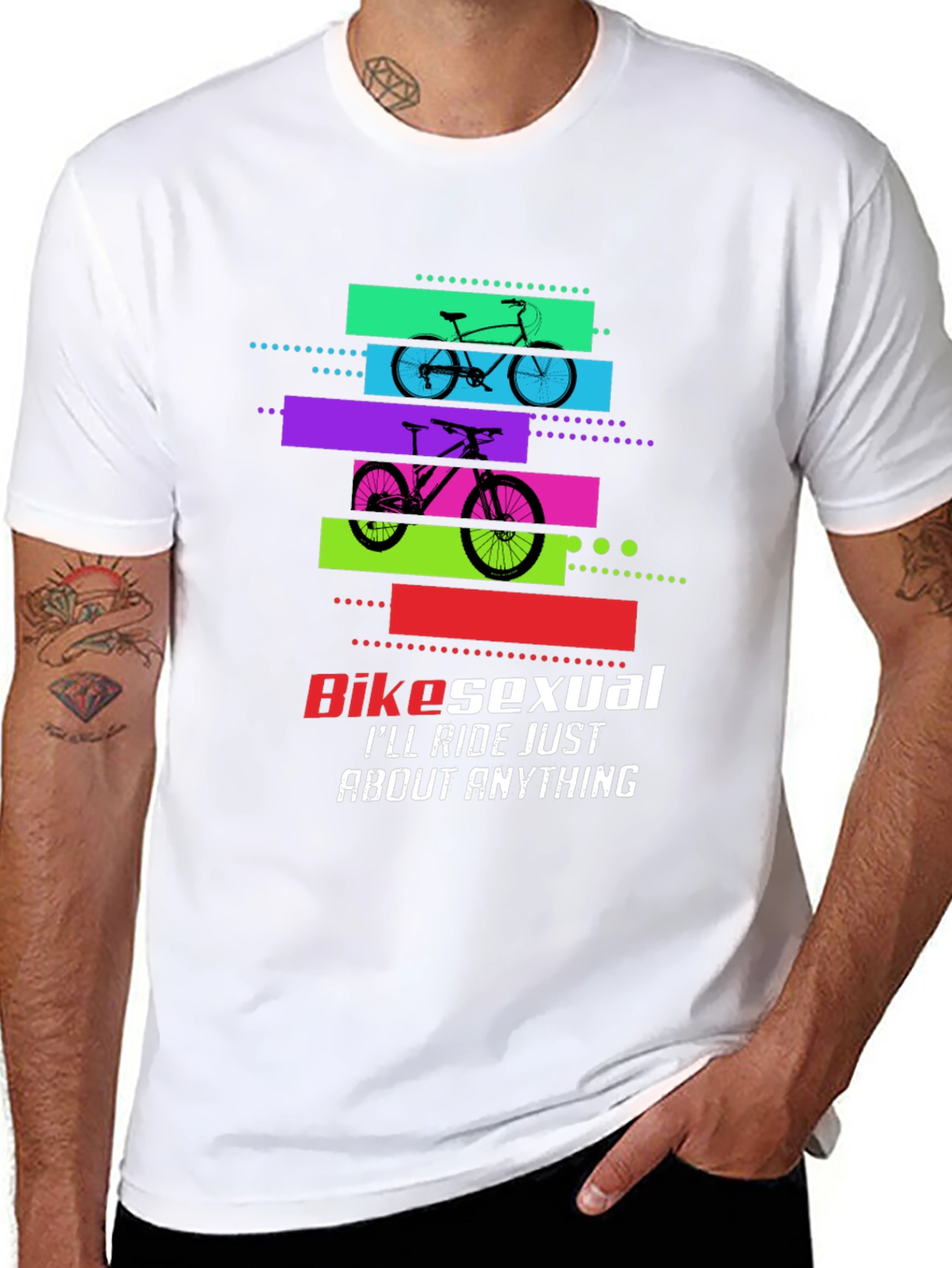 Bikesexual T-Shirt: Ride Anything