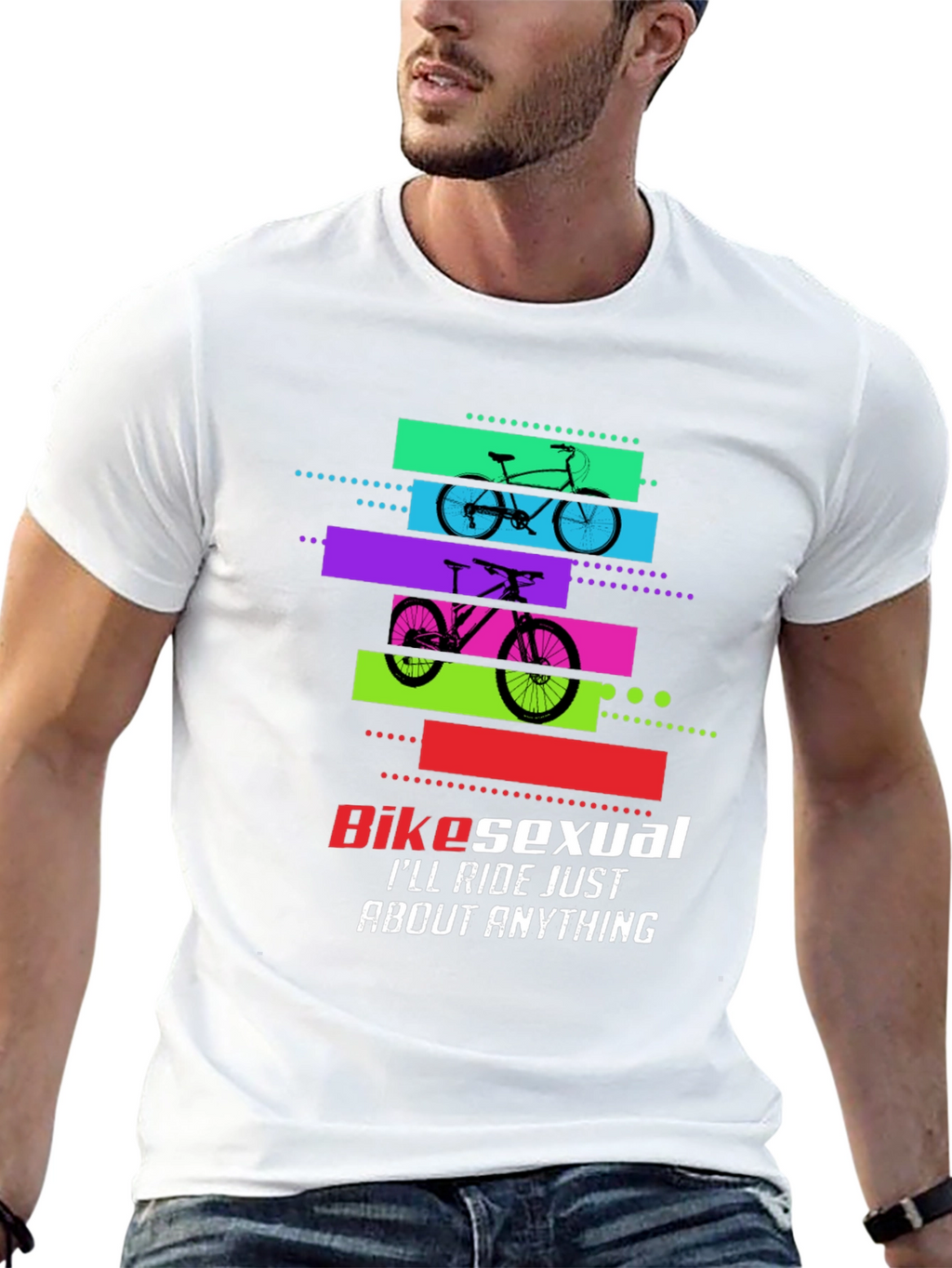 Bikesexual T-Shirt: Ride Anything