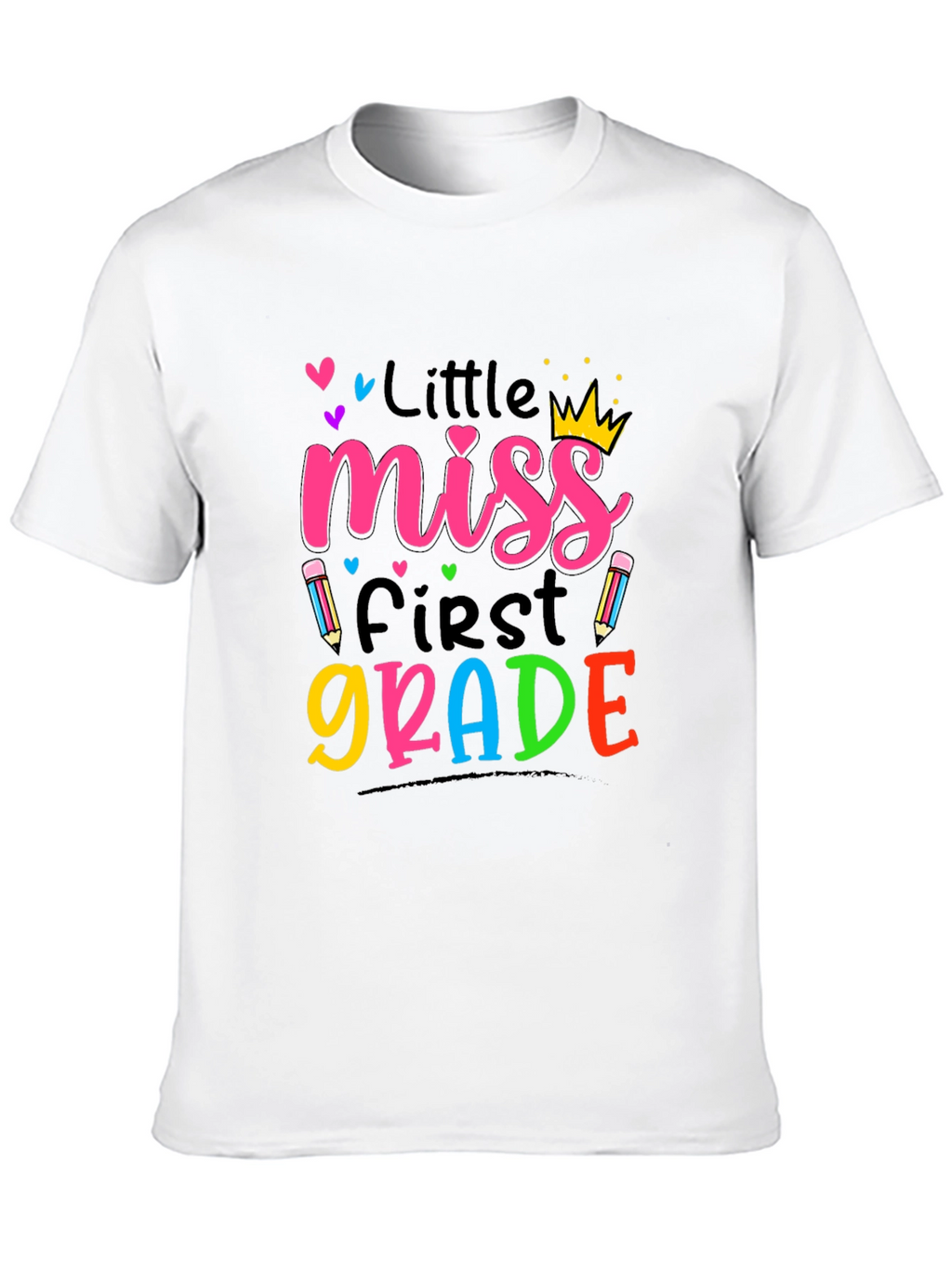 Little Miss First Grade T-Shirt