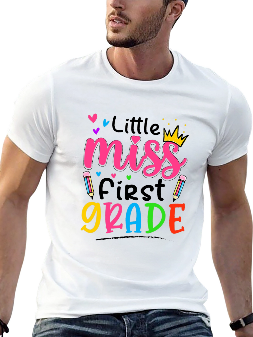 Little Miss First Grade T-Shirt