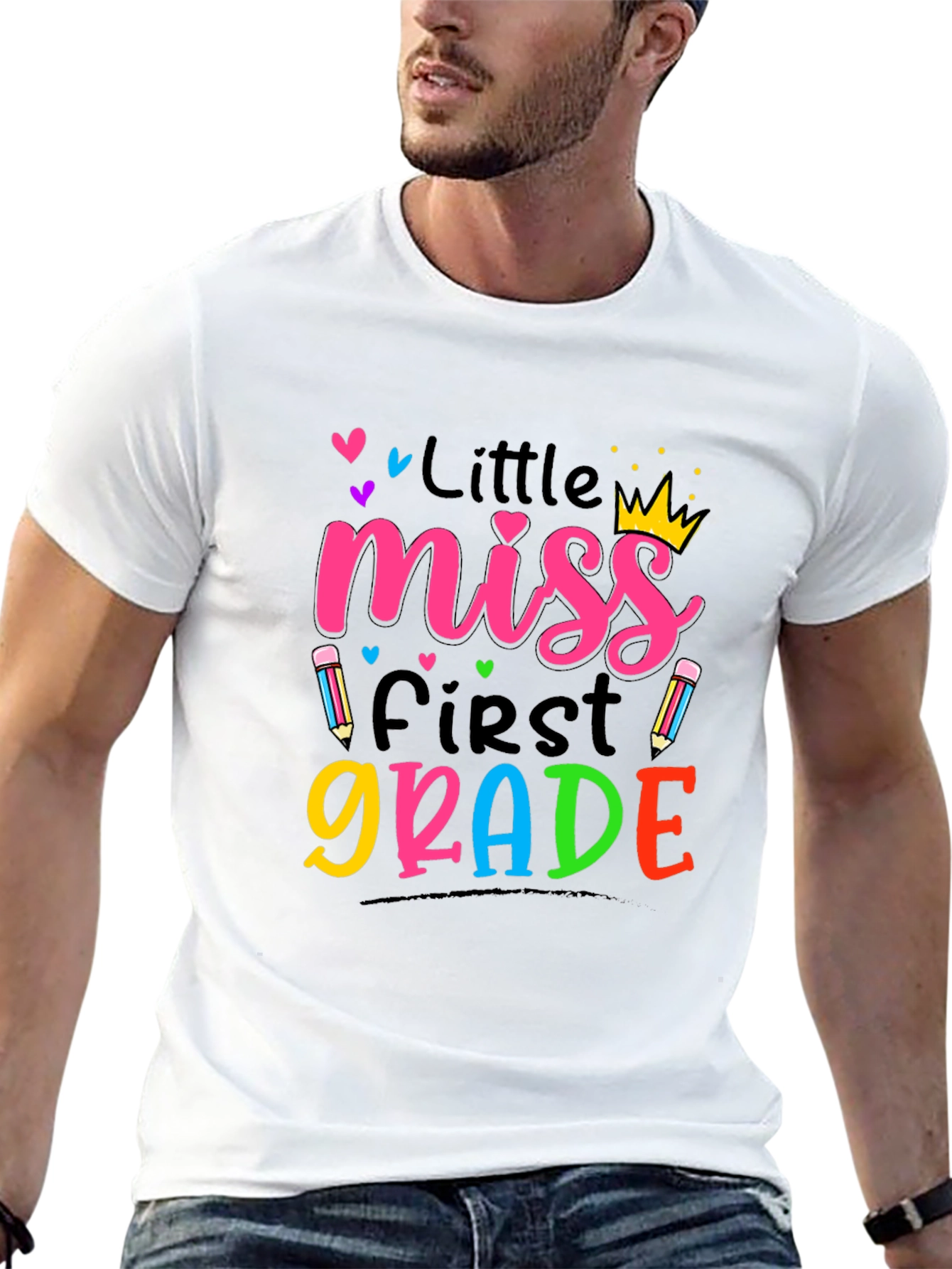 Little Miss First Grade T-Shirt