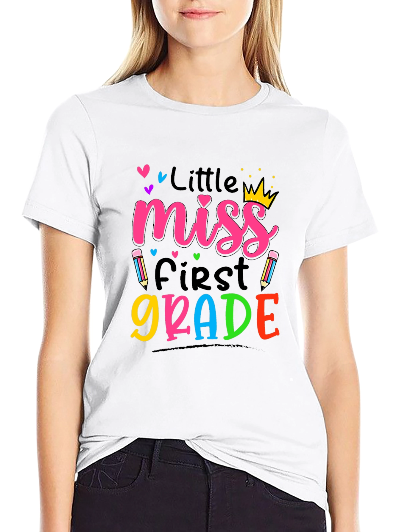 Little Miss First Grade T-Shirt
