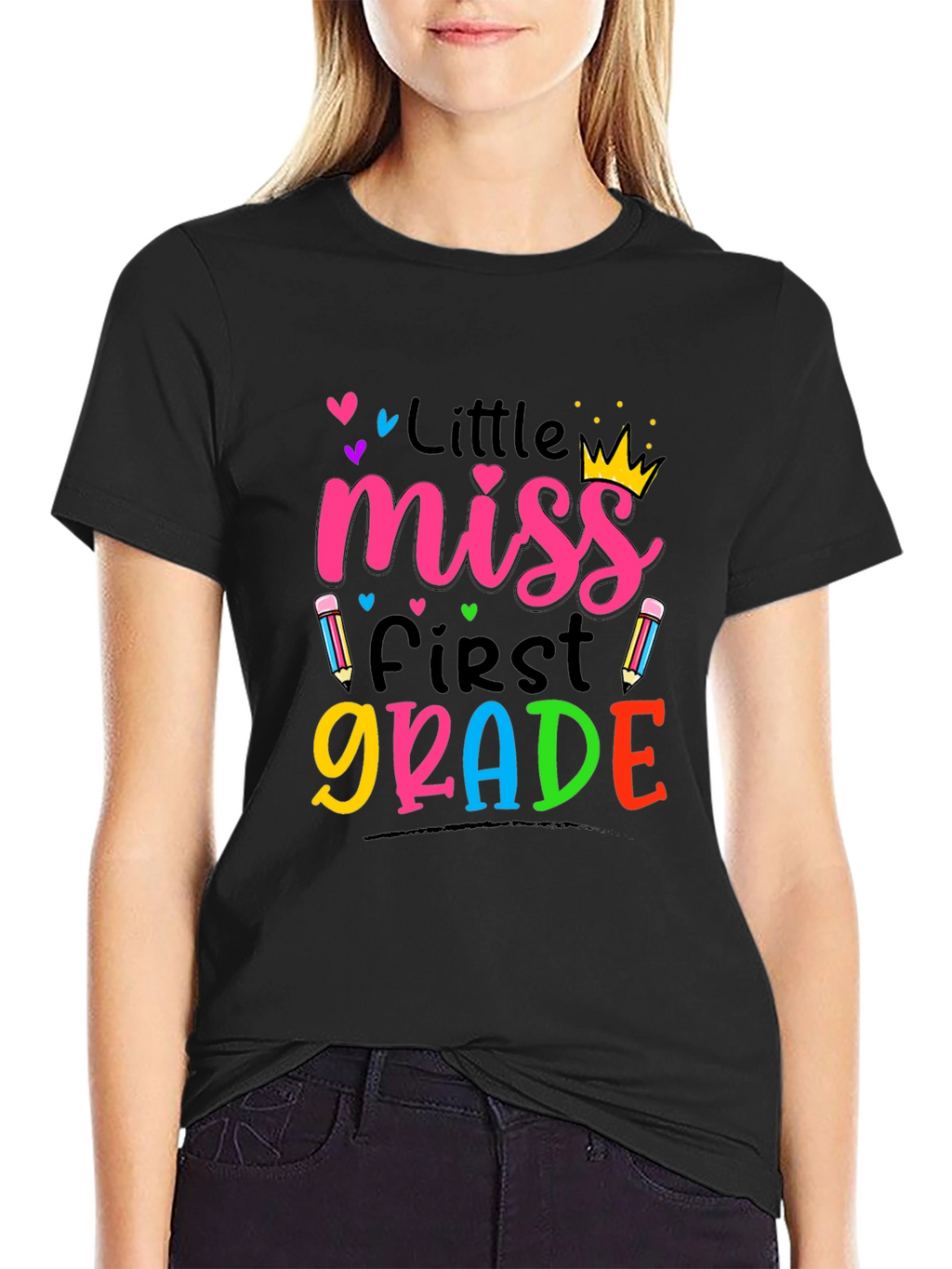 Little Miss First Grade T-Shirt