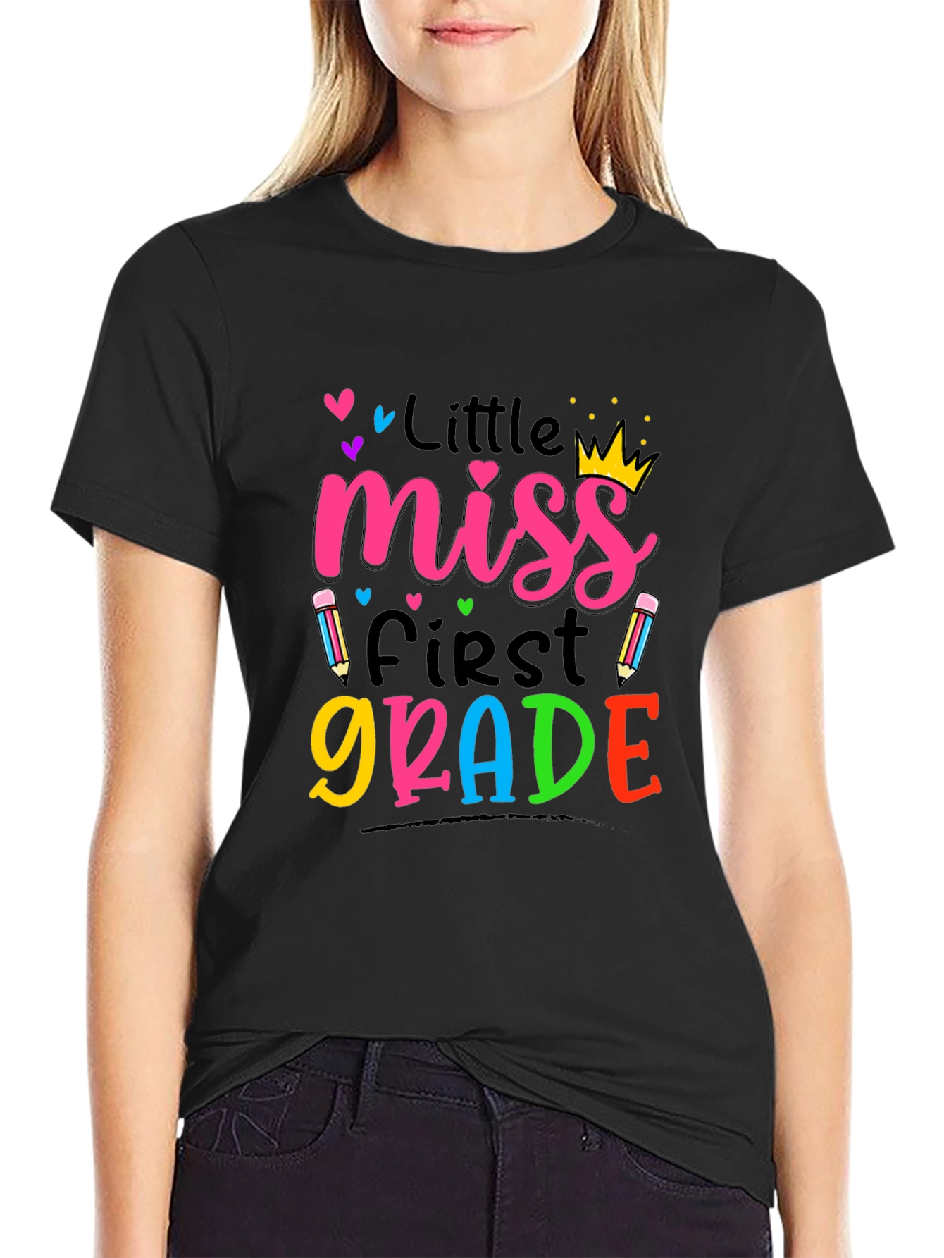Little Miss First Grade T-Shirt