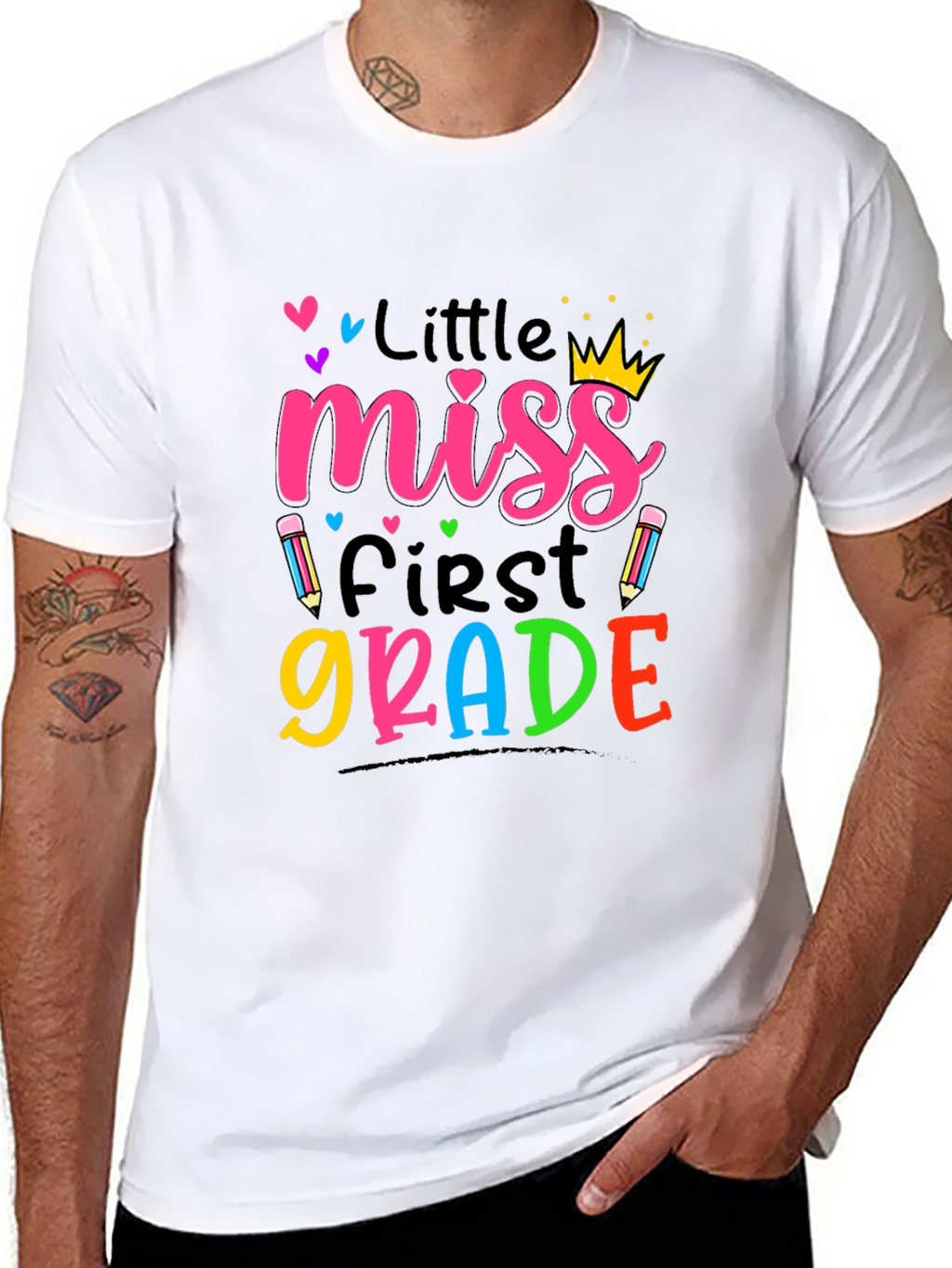 Little Miss First Grade T-Shirt