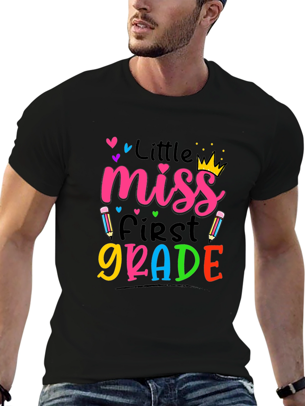 Little Miss First Grade T-Shirt