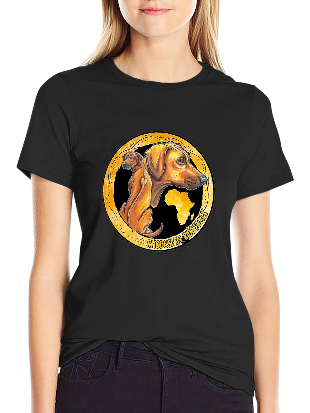 Rhodesian Ridgeback T-Shirt - Africa Dog Breed Tee
