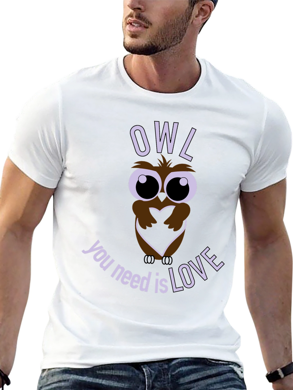 Owl You Need is Love T-Shirt - Graphic Tee