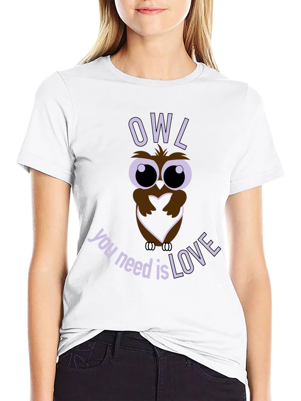 Owl You Need is Love T-Shirt - Graphic Tee