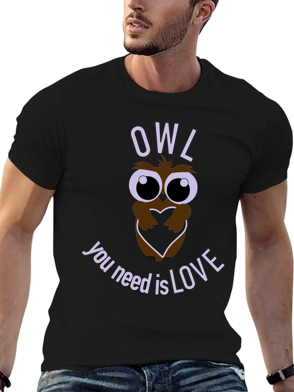 Owl You Need is Love T-Shirt - Graphic Tee