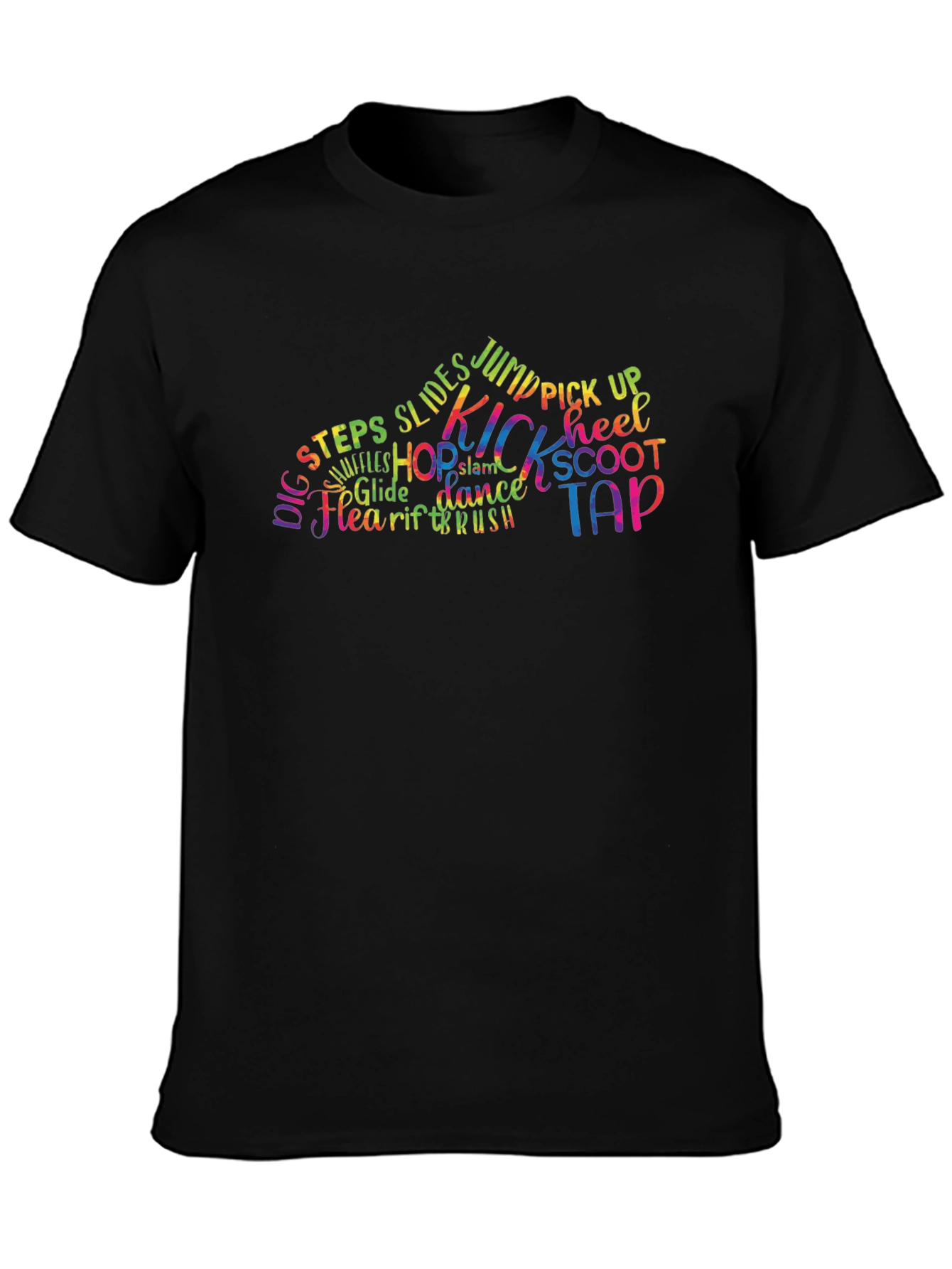Dance Moves Shoe Shape T-Shirt