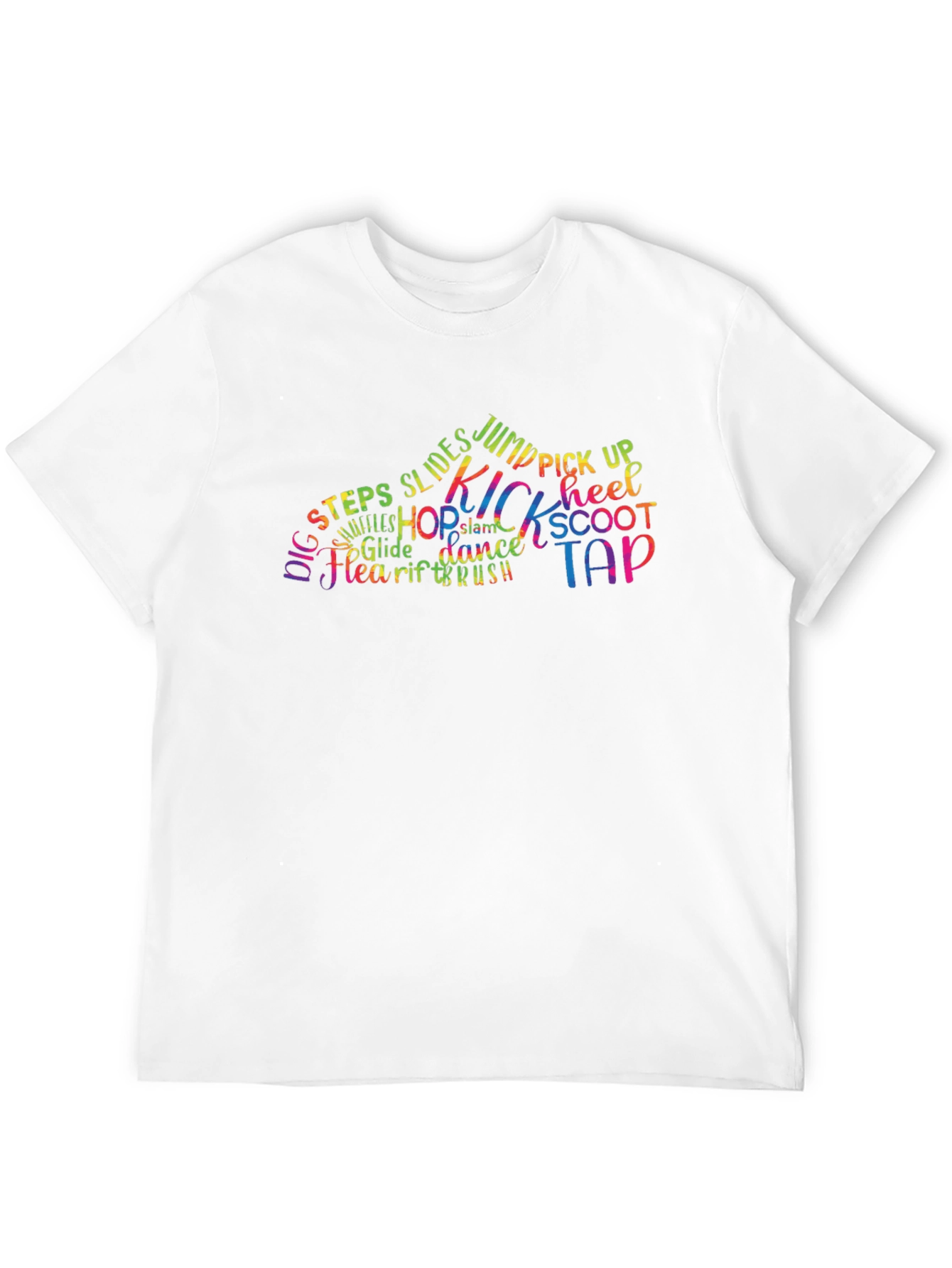 Dance Moves Shoe Shape T-Shirt