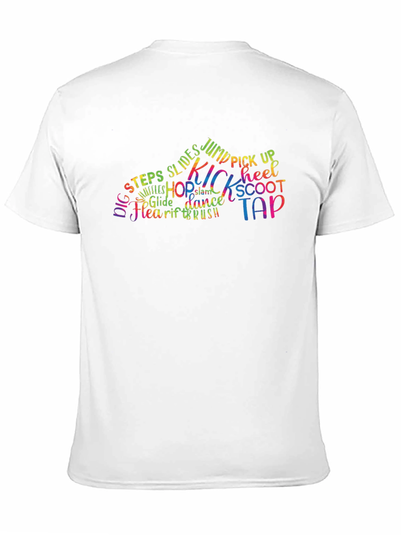 Dance Moves Shoe Shape T-Shirt