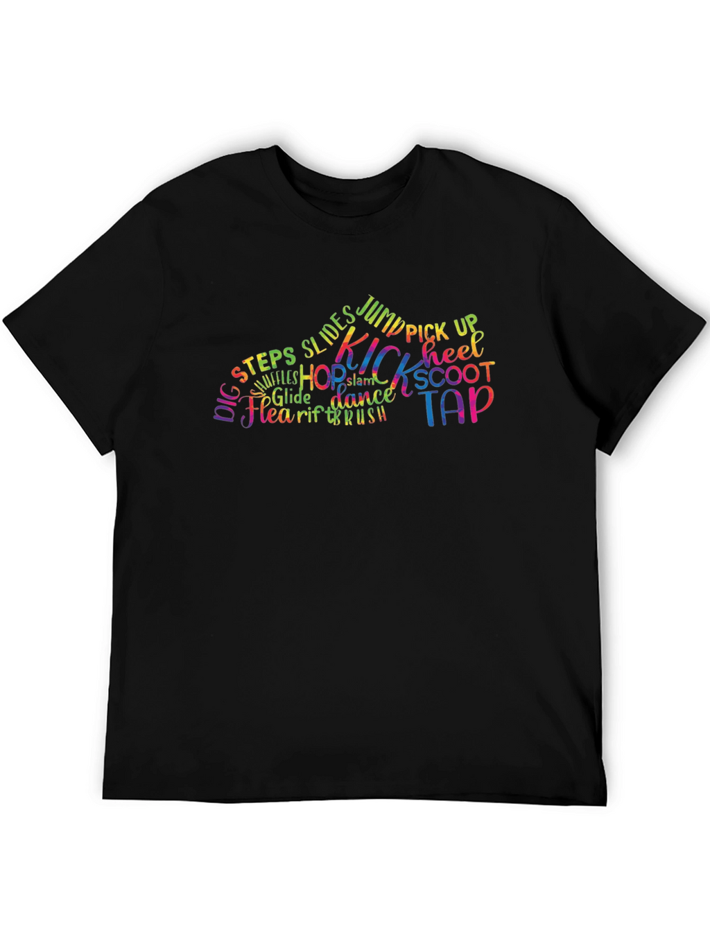 Dance Moves Shoe Shape T-Shirt