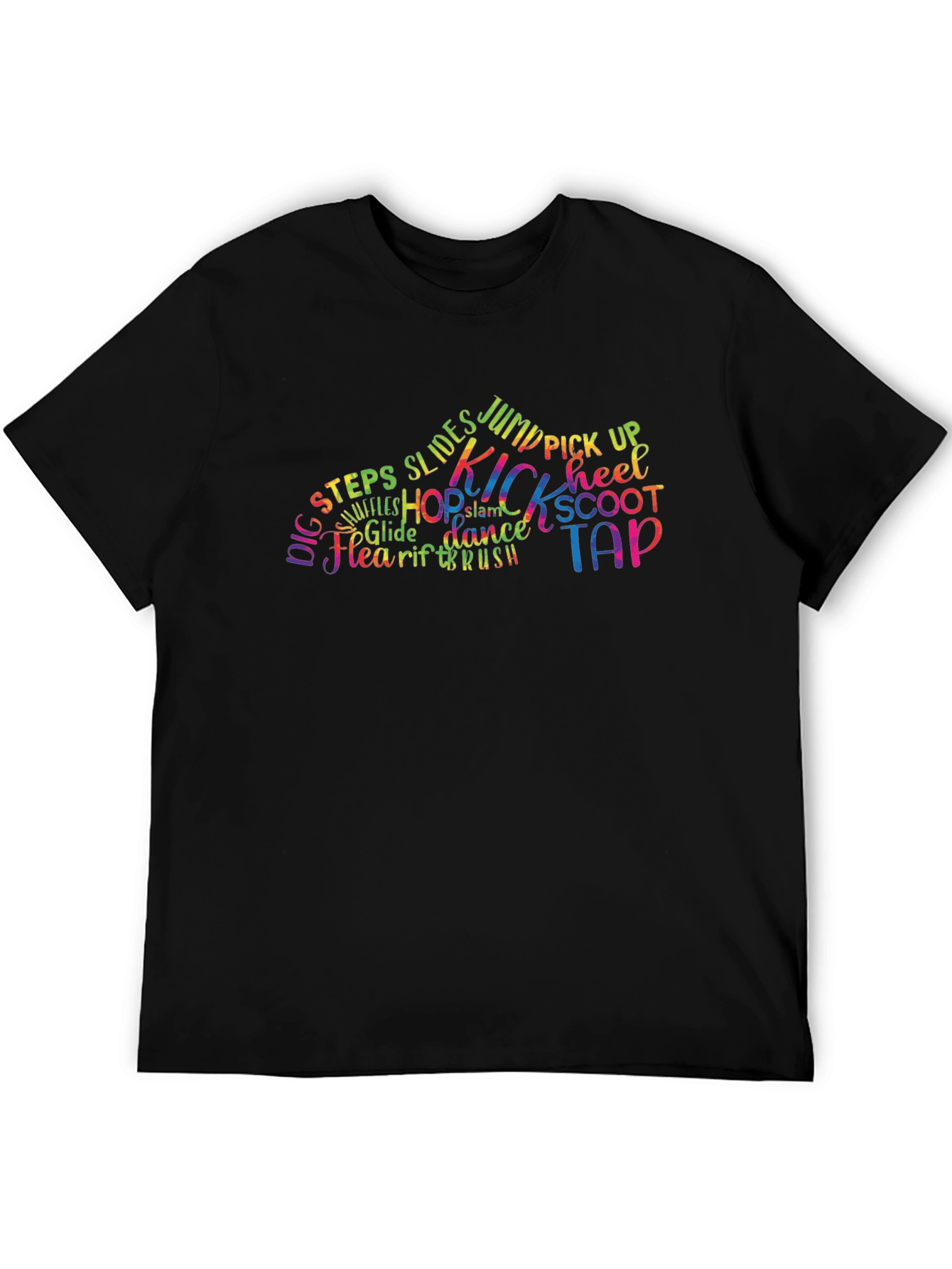 Dance Moves Shoe Shape T-Shirt