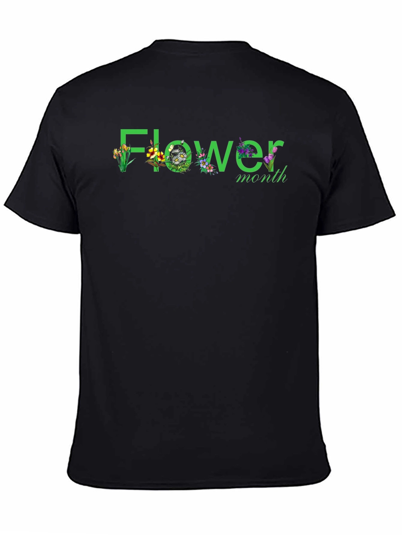 Flower Month Graphic T-Shirt