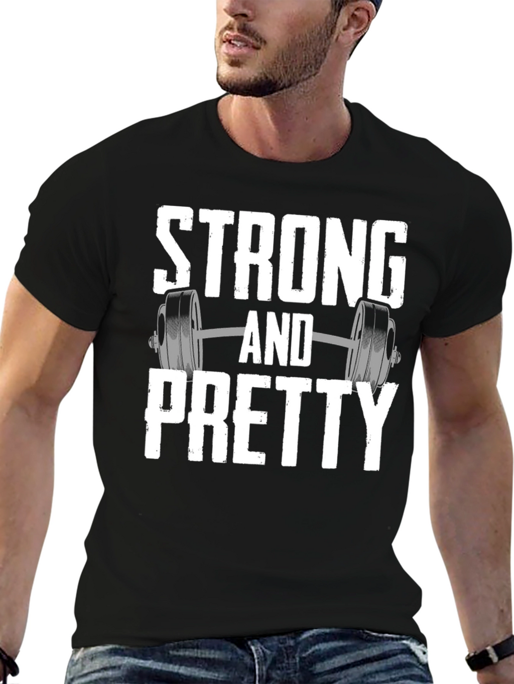 Strong and Pretty Workout T-Shirt