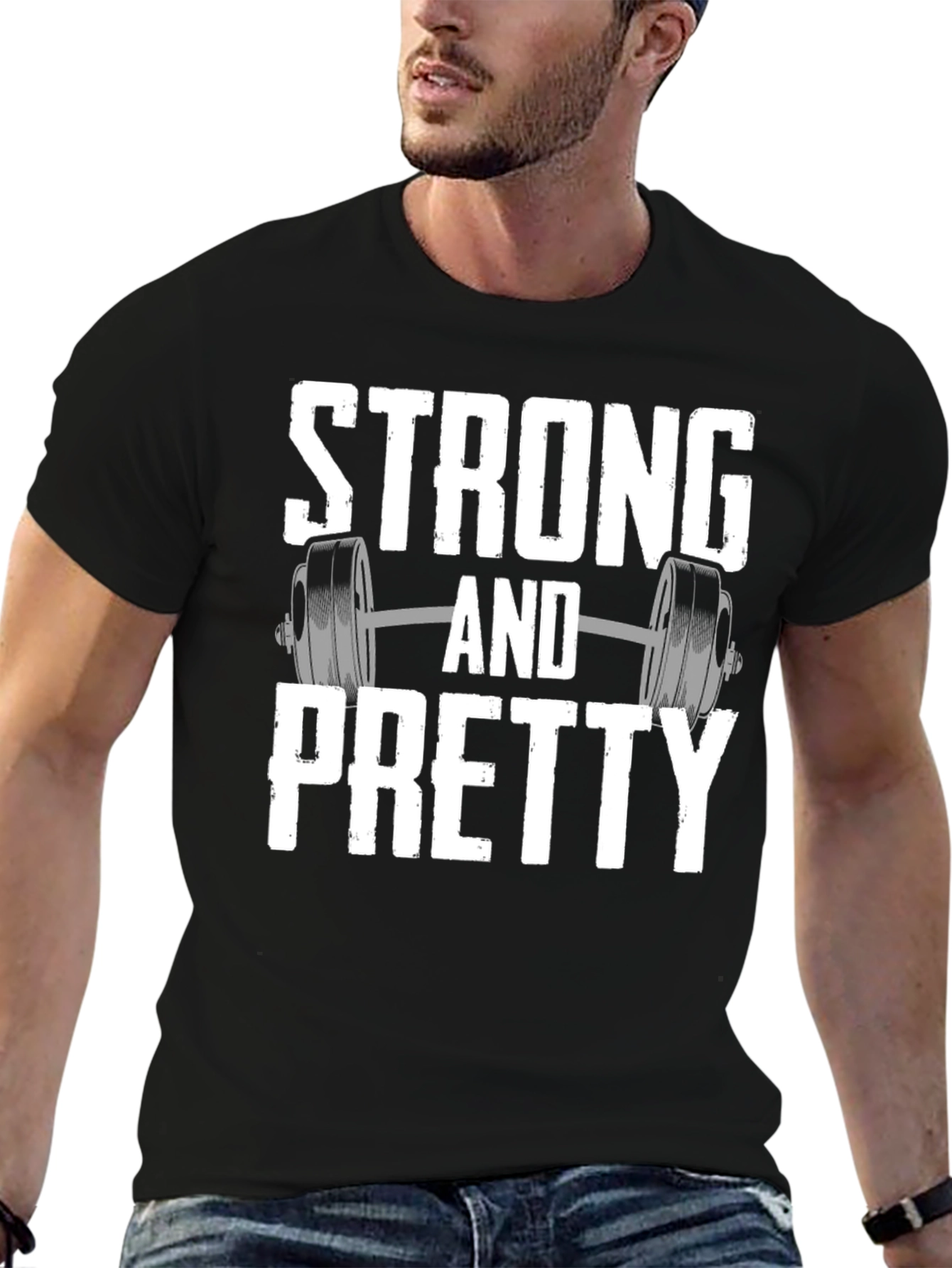 Strong and Pretty Workout T-Shirt