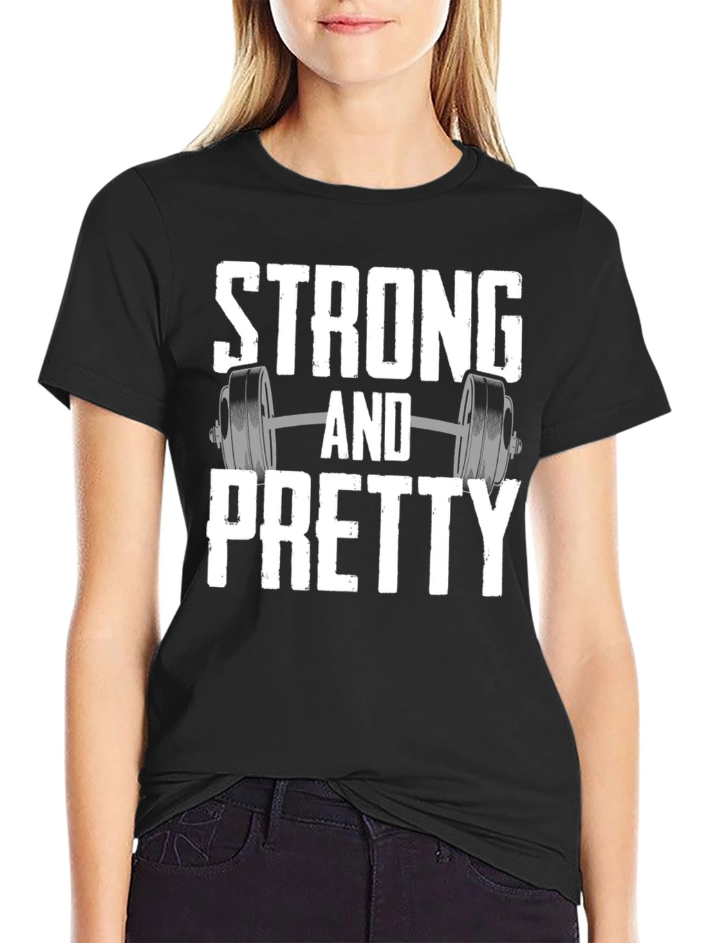 Strong and Pretty Workout T-Shirt