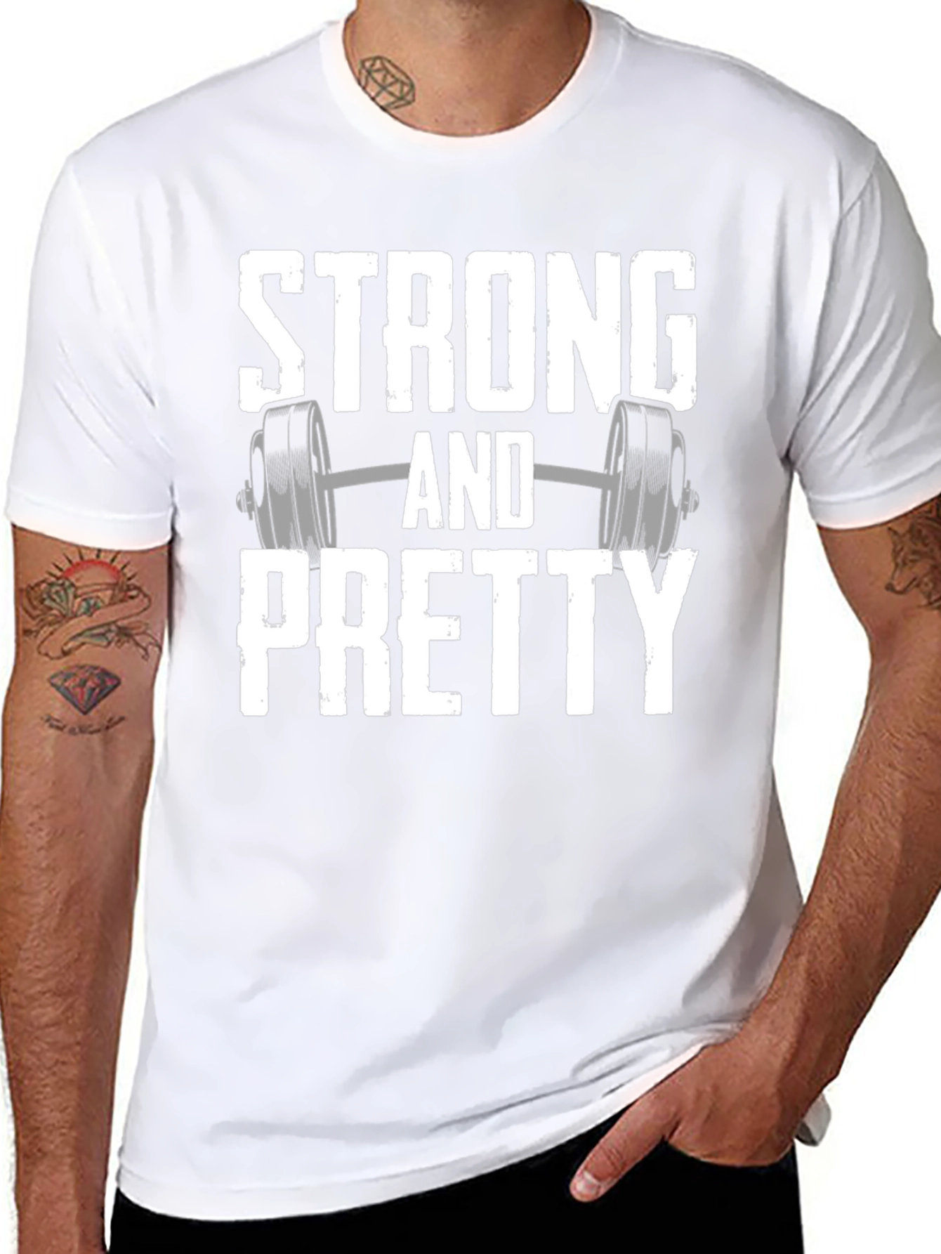 Strong and Pretty Workout T-Shirt