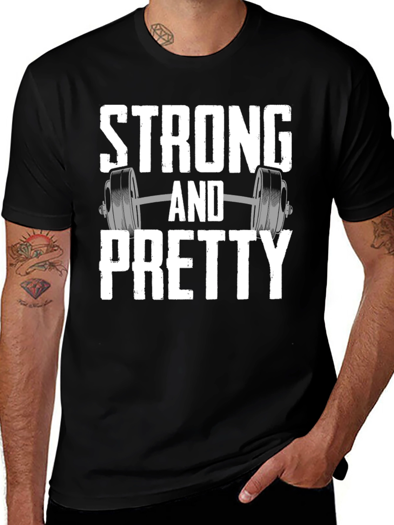 Strong and Pretty Workout T-Shirt
