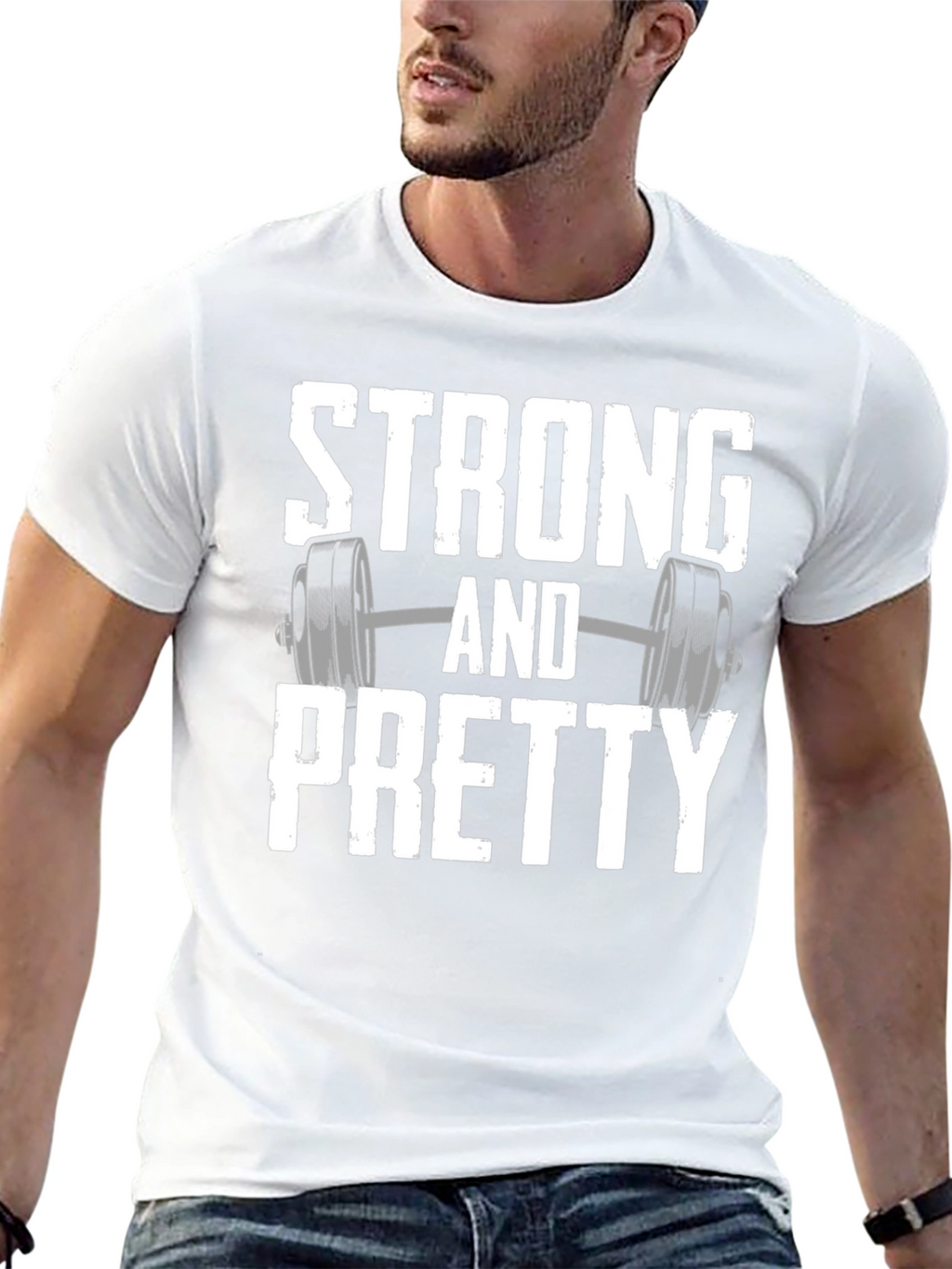 Strong and Pretty Workout T-Shirt