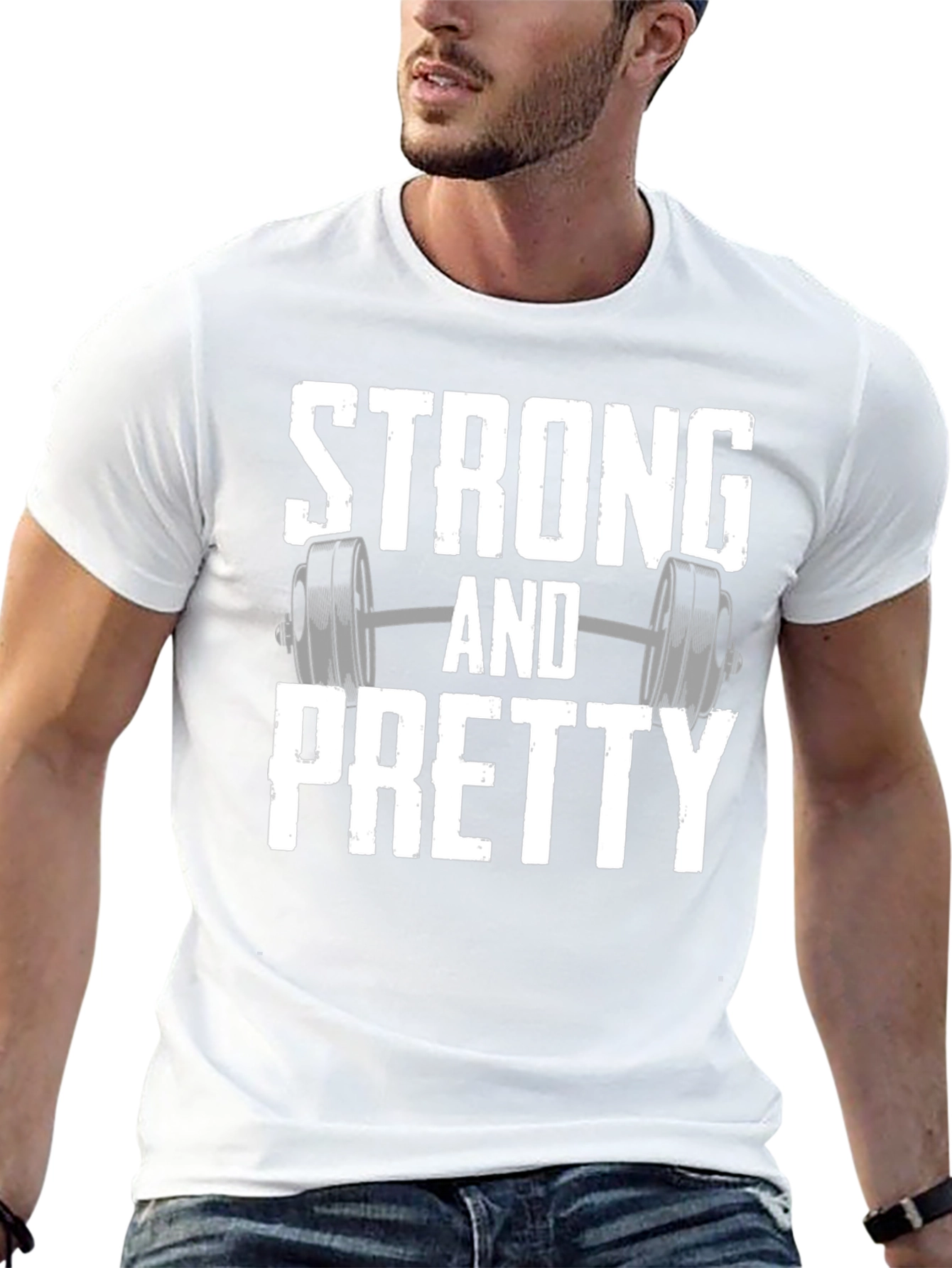 Strong and Pretty Workout T-Shirt