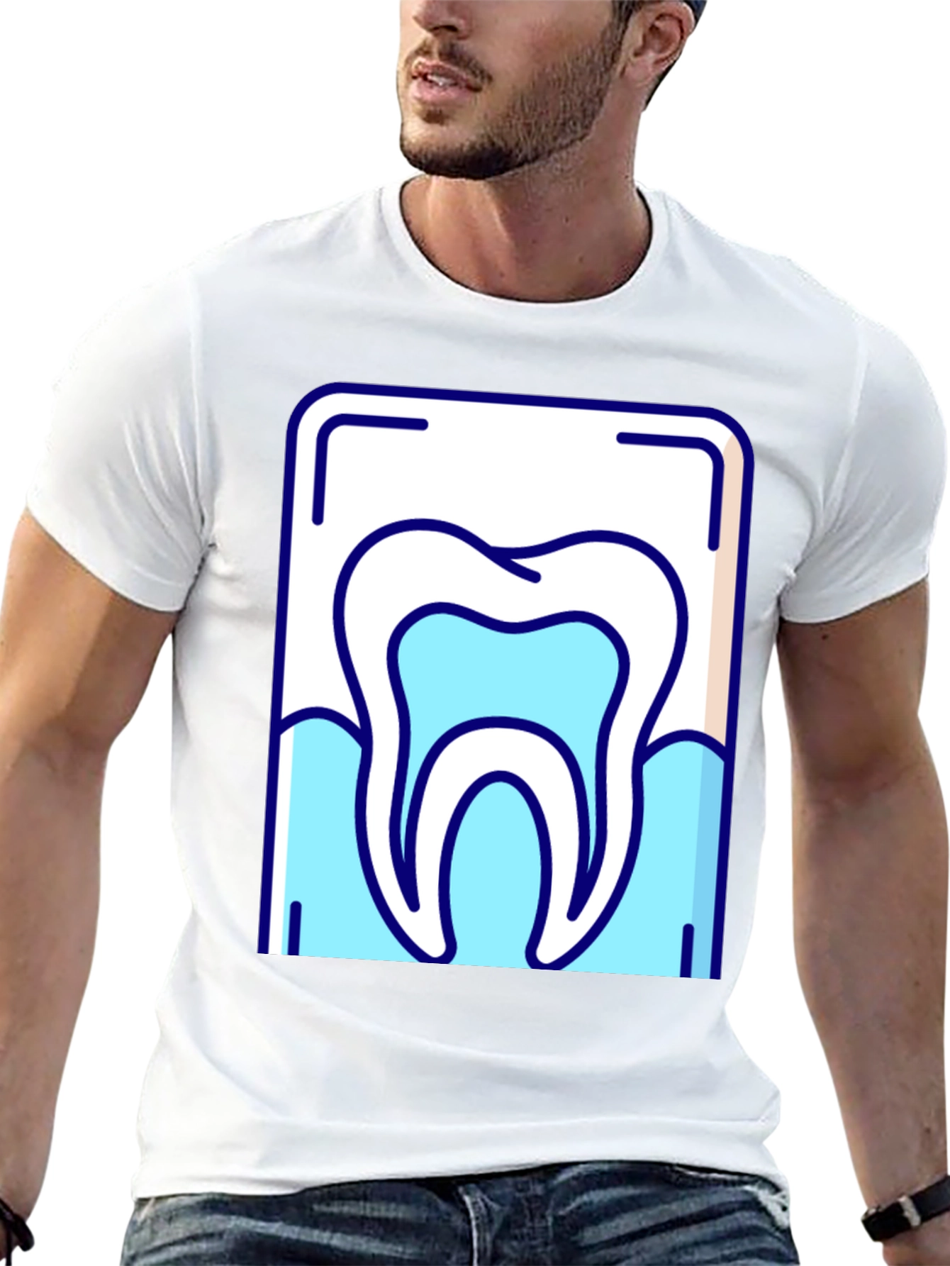 Tooth Graphic Tee - Dental Hygiene Awareness