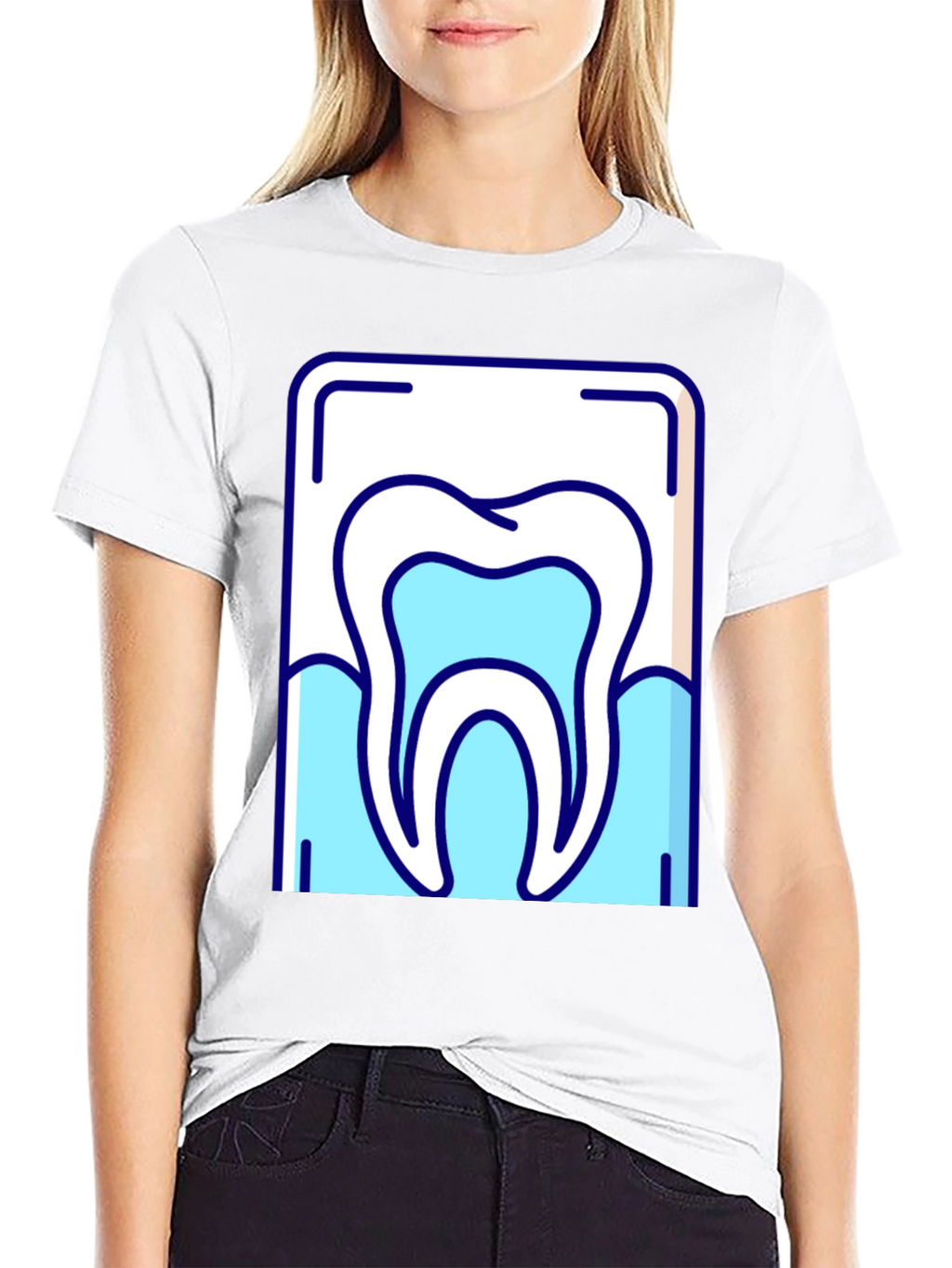 Tooth Graphic Tee - Dental Hygiene Awareness