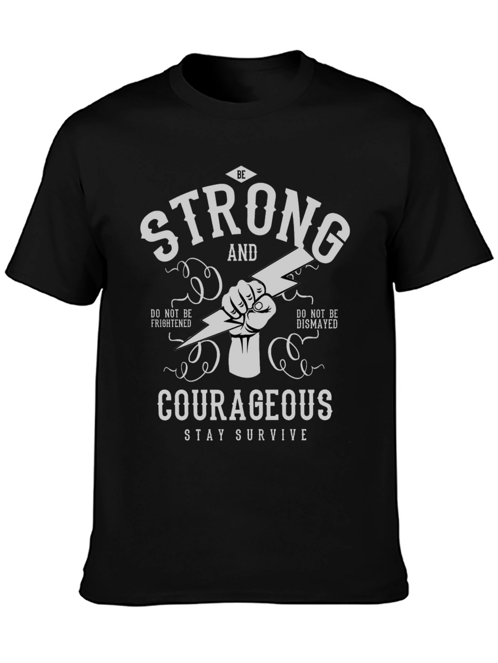 Be Strong & Courageous Graphic Tee