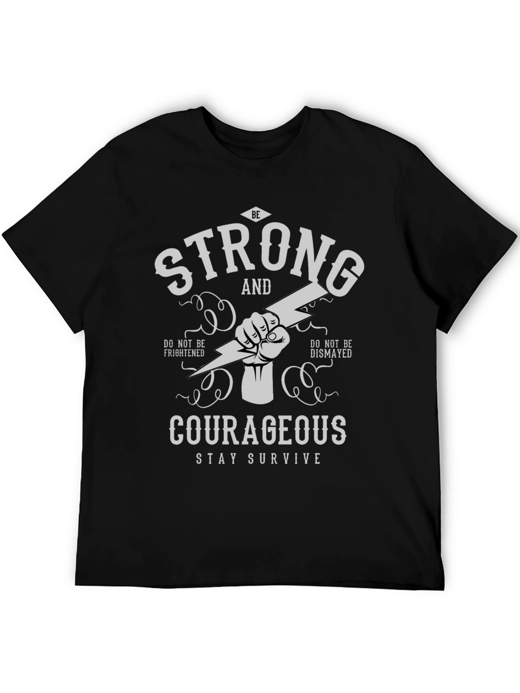 Be Strong & Courageous Graphic Tee