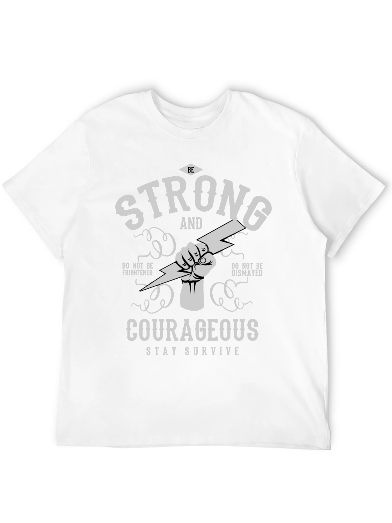 Be Strong & Courageous Graphic Tee
