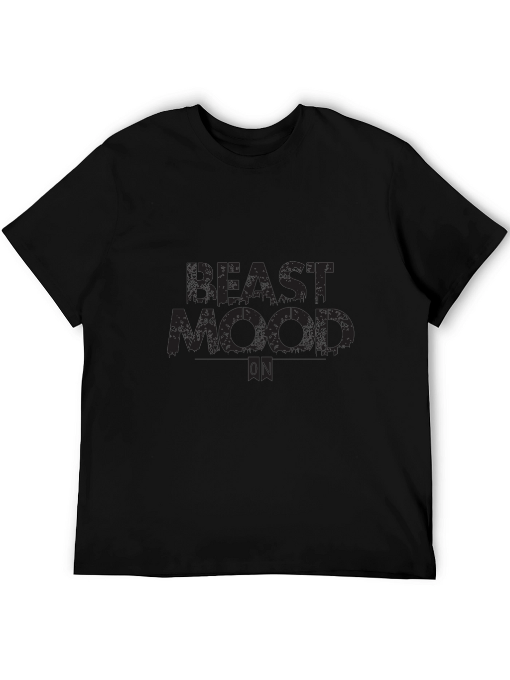 Beast Mode ON T-Shirt - Black Graphic Tee