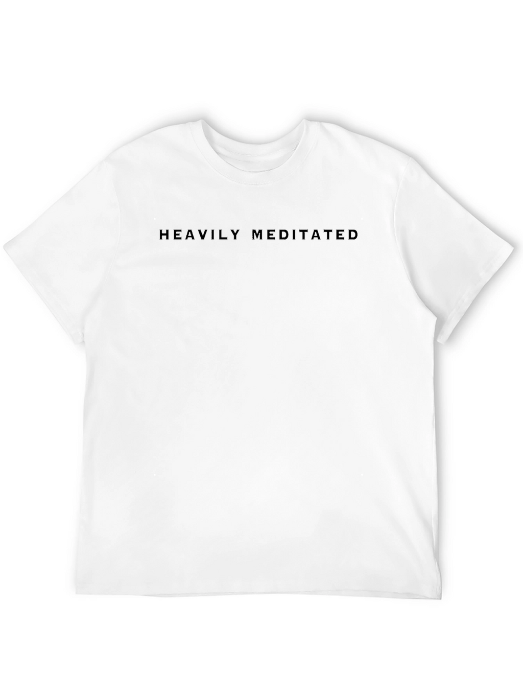 Heavily Meditated Black T-Shirt