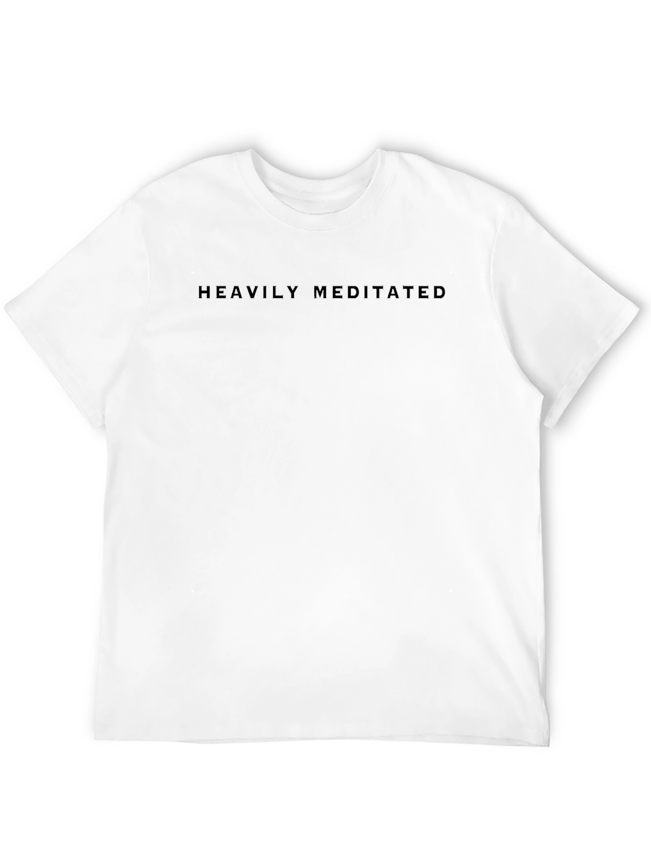 Heavily Meditated Black T-Shirt