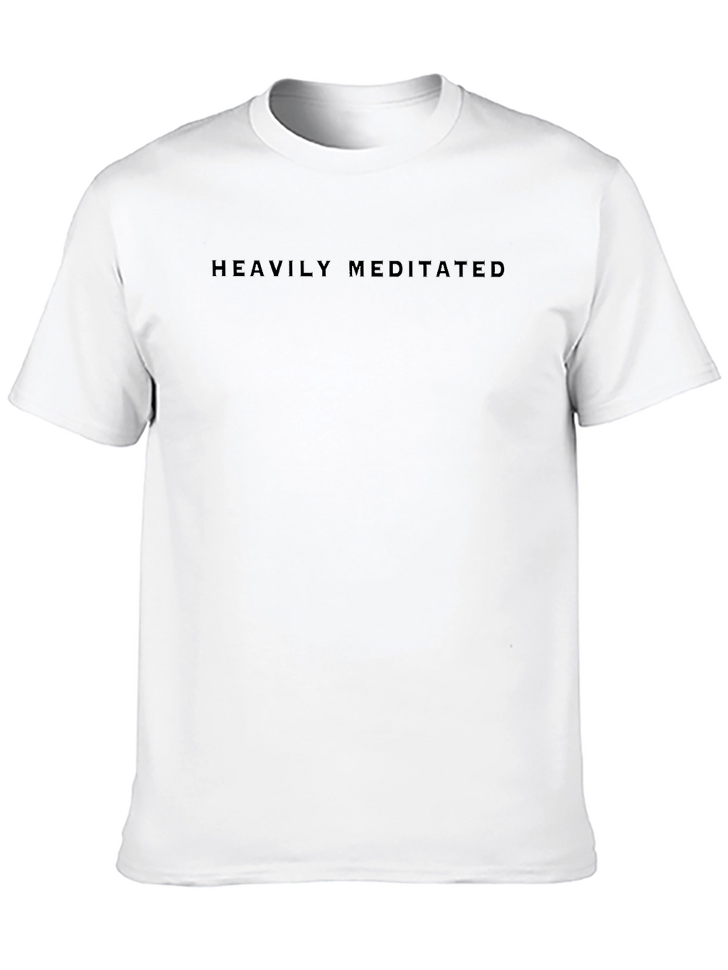 Heavily Meditated Black T-Shirt