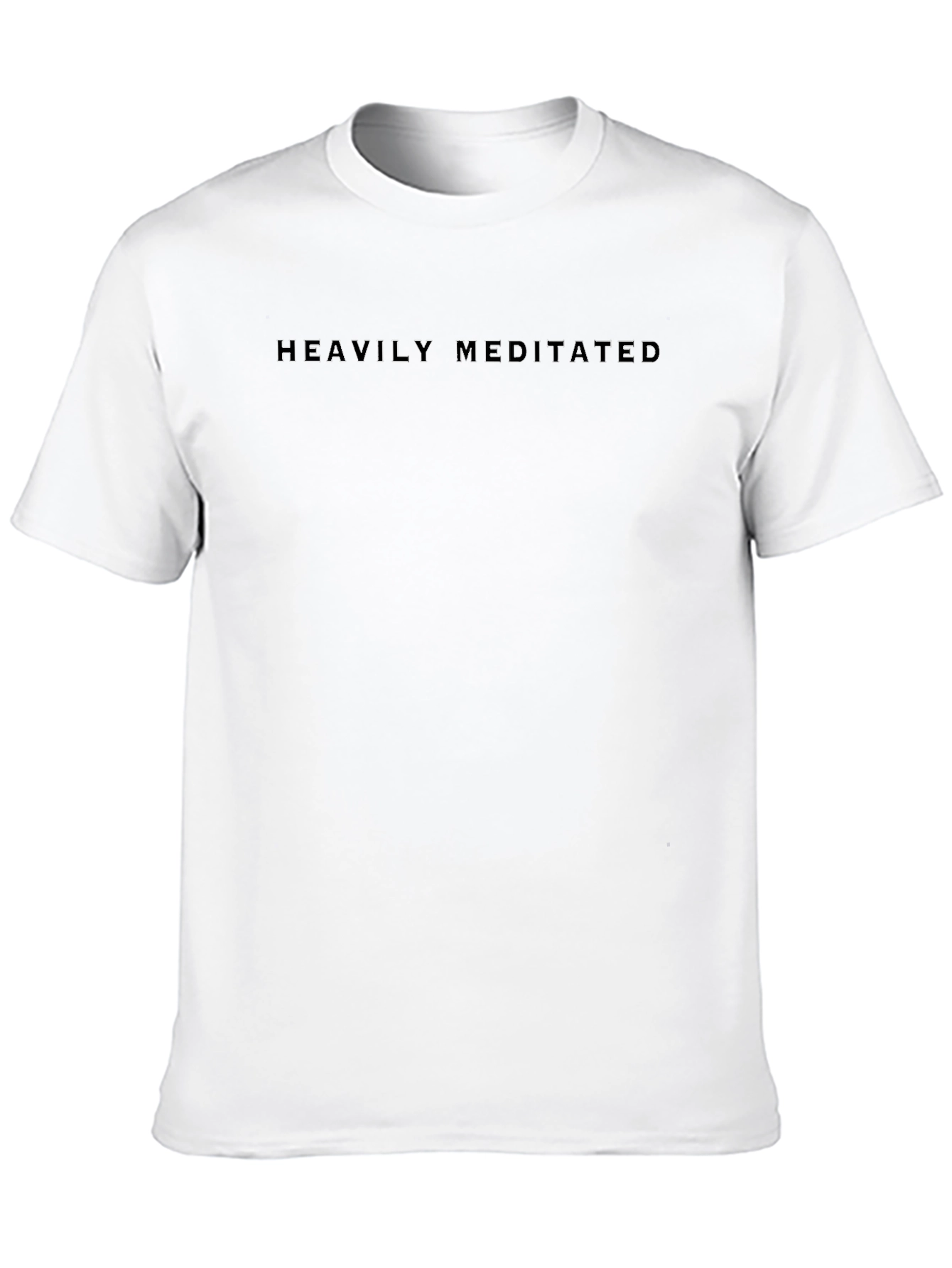 Heavily Meditated Black T-Shirt