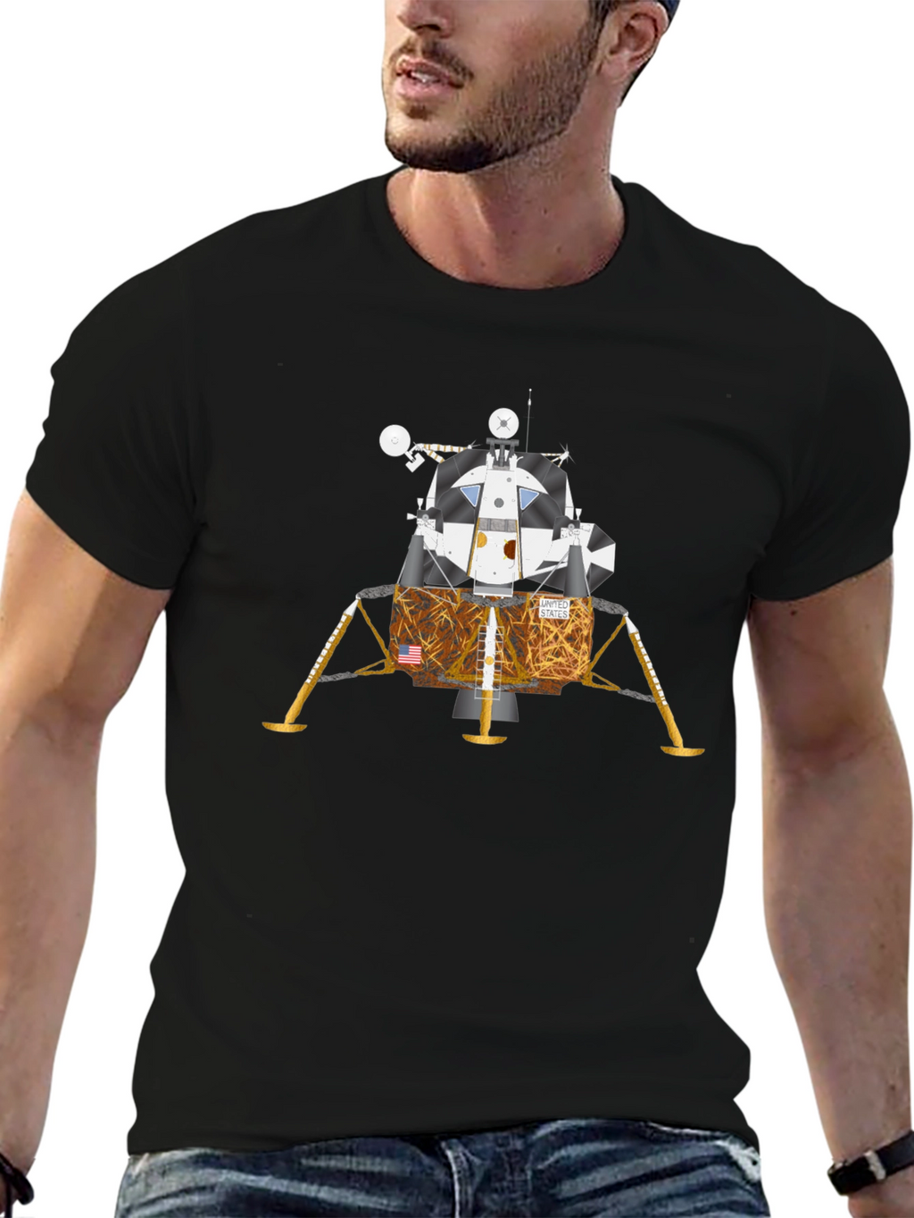 Apollo Lunar Module Graphic T-Shirt