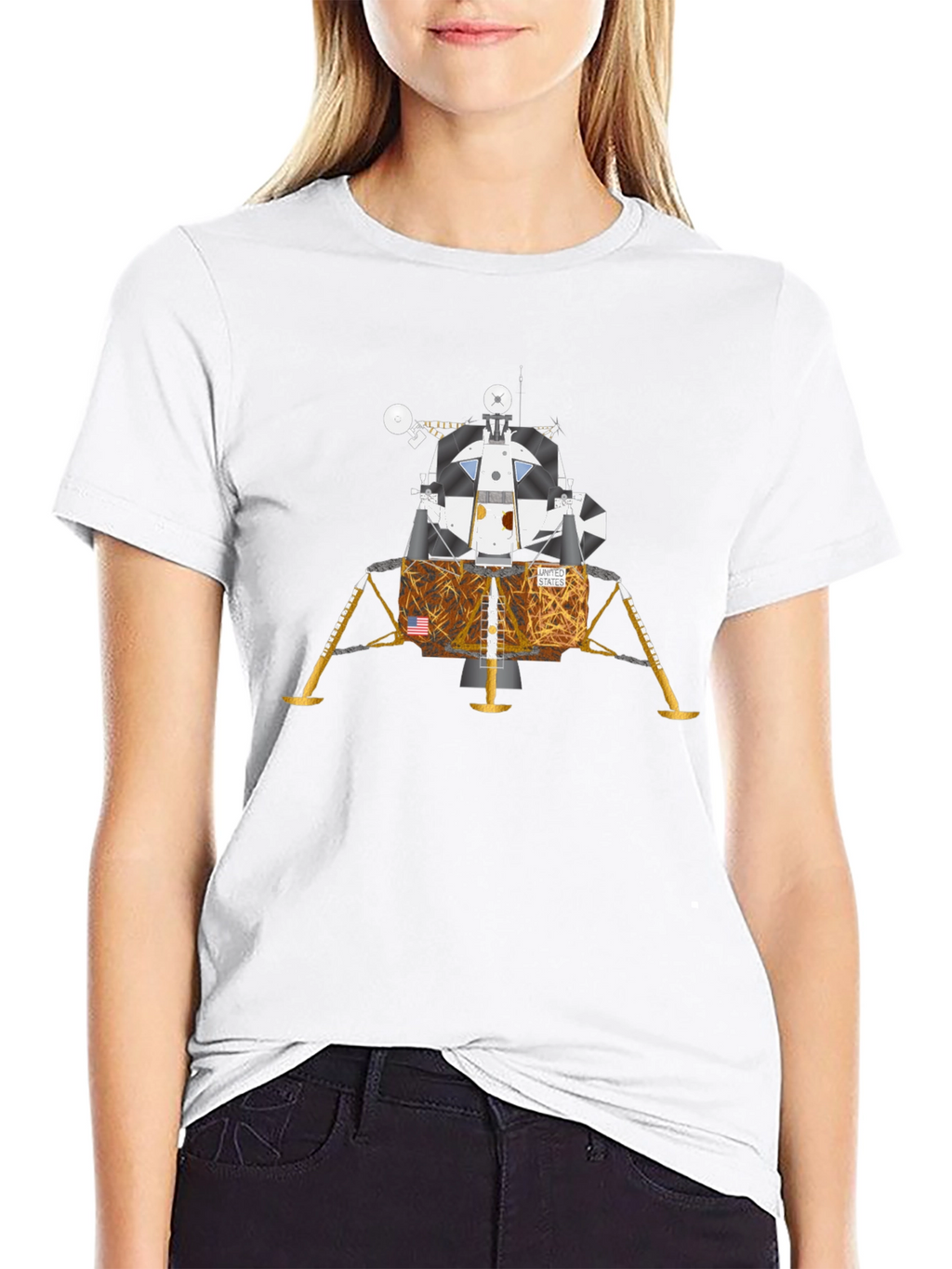 Apollo Lunar Module Graphic T-Shirt