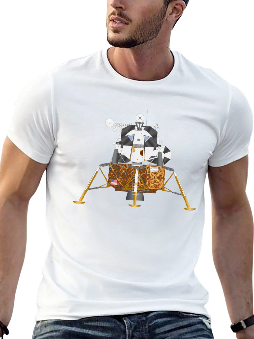Apollo Lunar Module Graphic T-Shirt