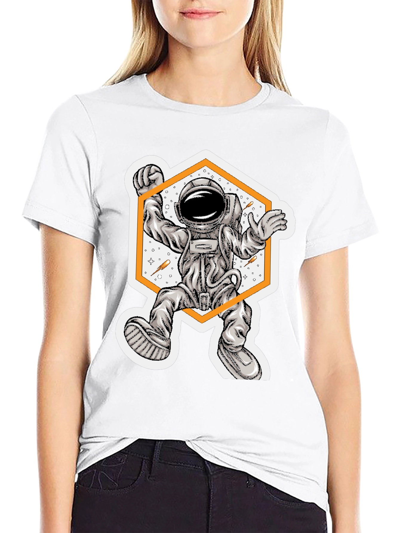 Astronaut Graphic Tee - Space Adventure