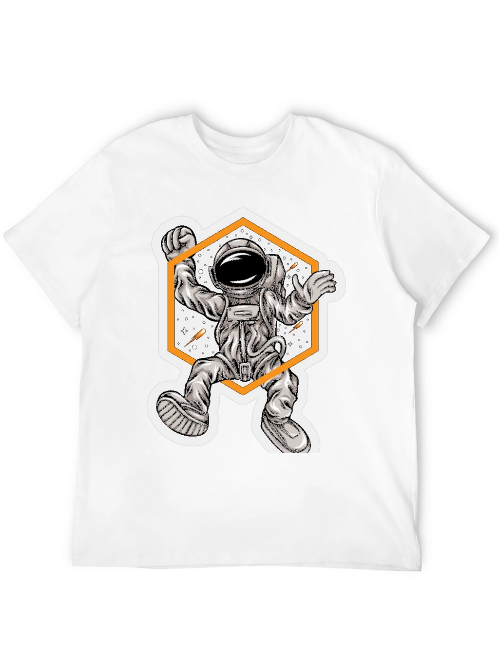 Astronaut Graphic Tee - Space Adventure