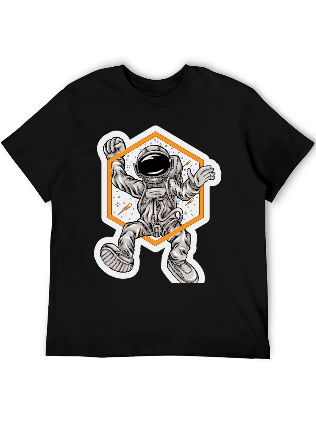 Astronaut Graphic Tee - Space Adventure